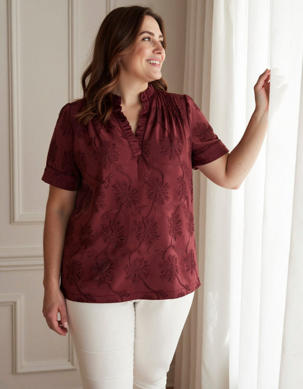 Cassiopeia - Netilla - Bluse Bordeaux