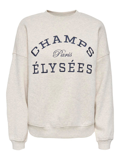 JDY - Mesa - Sweatshirt - Oatmeal