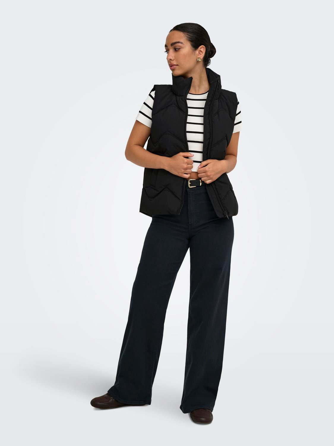 JDY - Power - Gilet - Sort