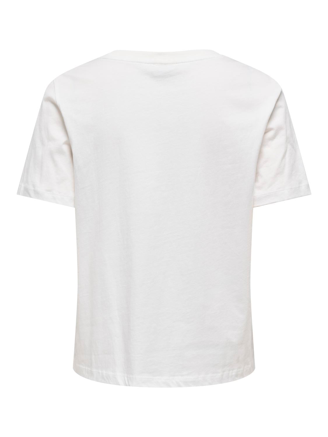 JDY - Lima - T-shirt - Cloud Dancer