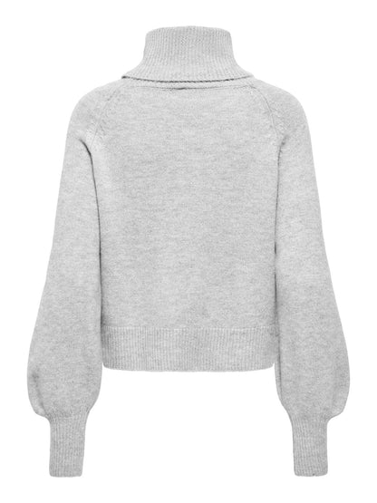 Only - Olivia - Pullover - Lysegrå Melange