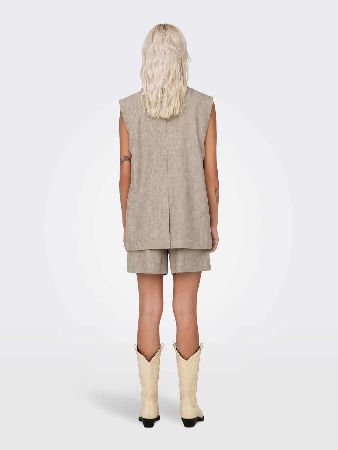 Only - Linda Waistcoat - Fungi