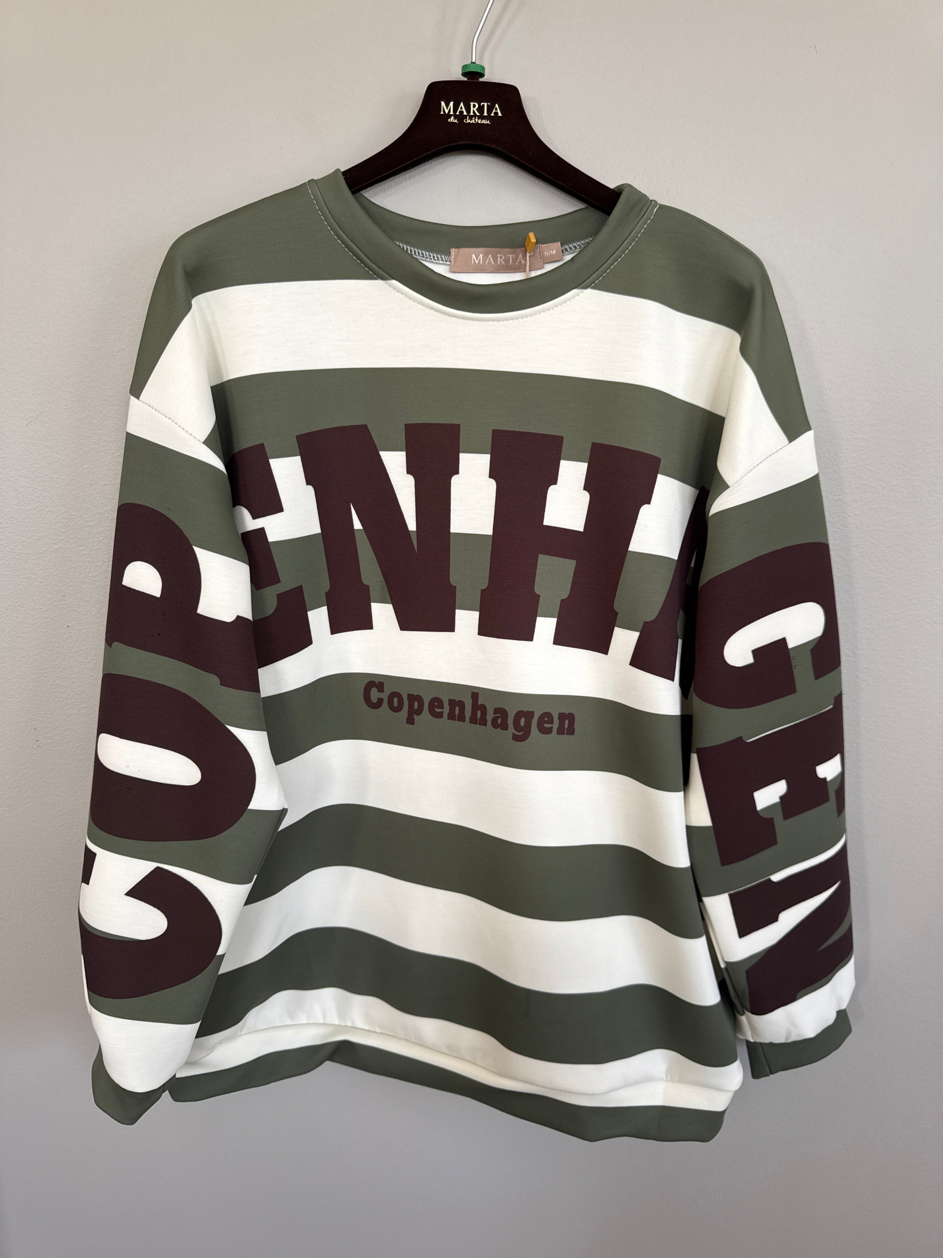 Marta Du Chateau - Nerina - Sweatshirt - Grøn