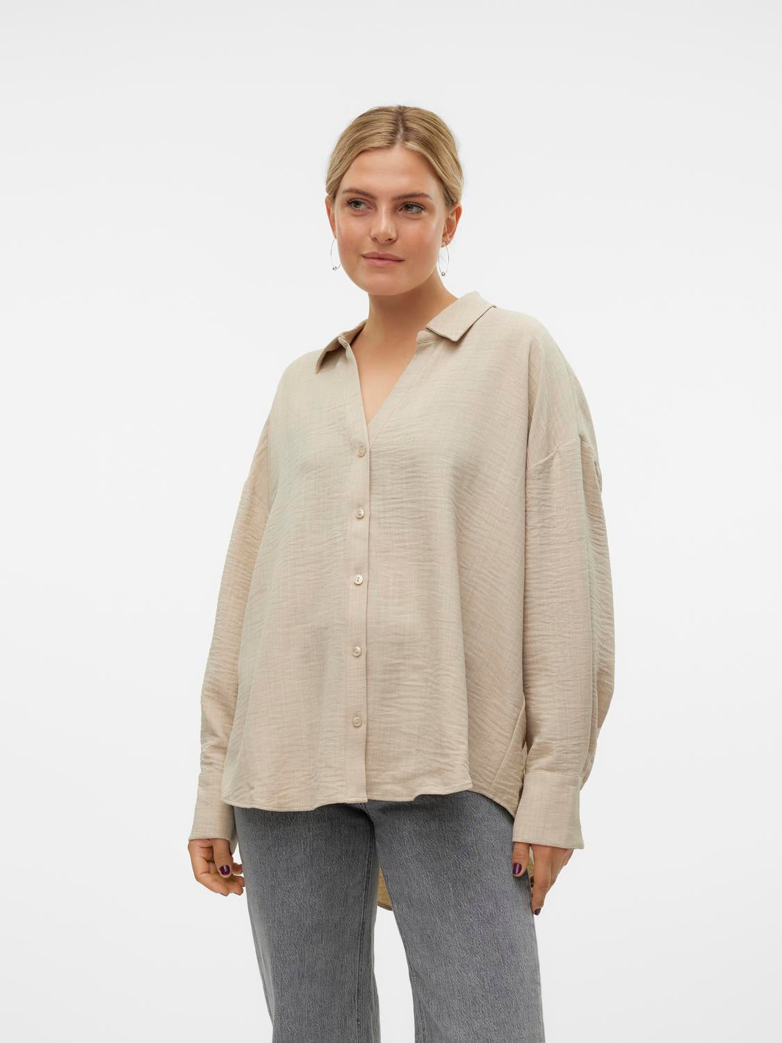 Vero Moda - Melaney - Skjorte - Overcast