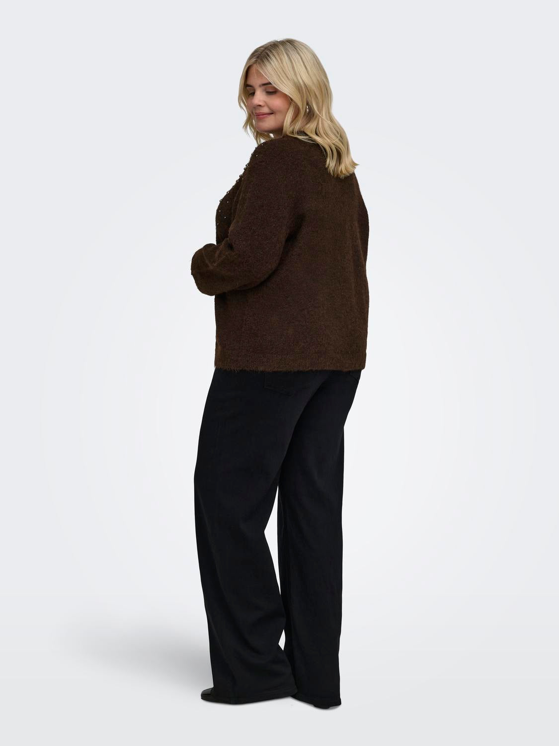 Only Carmakoma - Miggie - Cardigan Brun