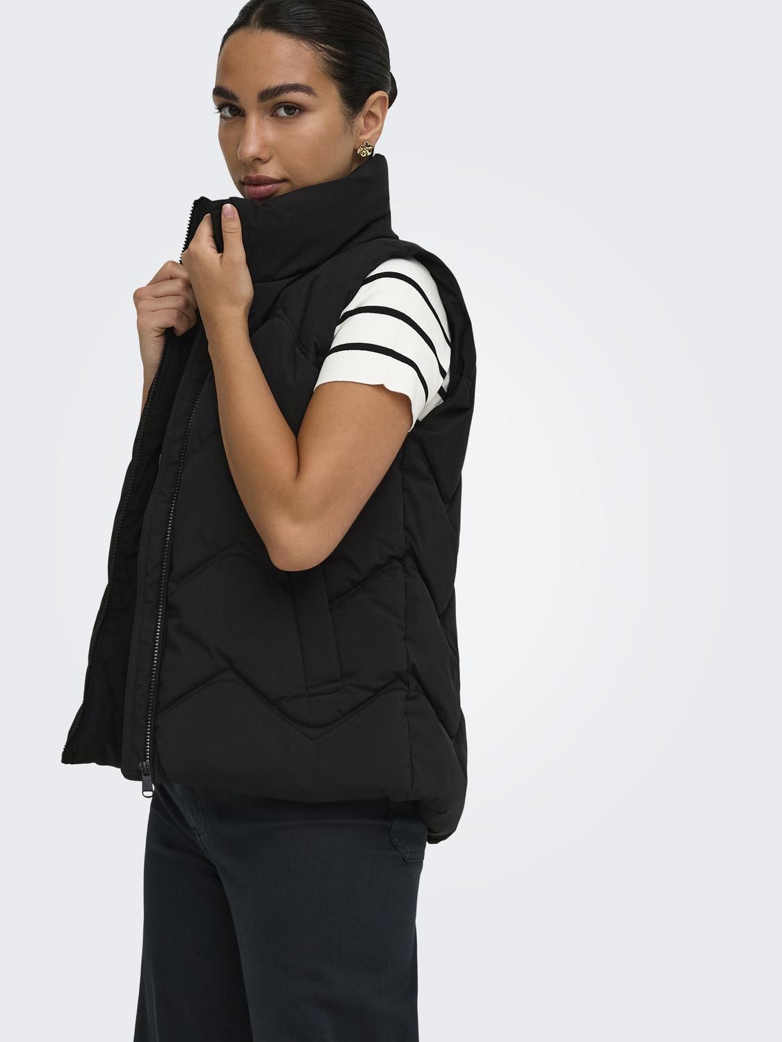 JDY - Power - Gilet - Sort