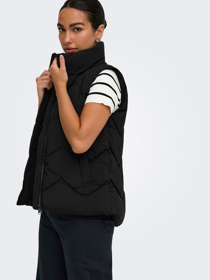 JDY - Power - Gilet - Sort