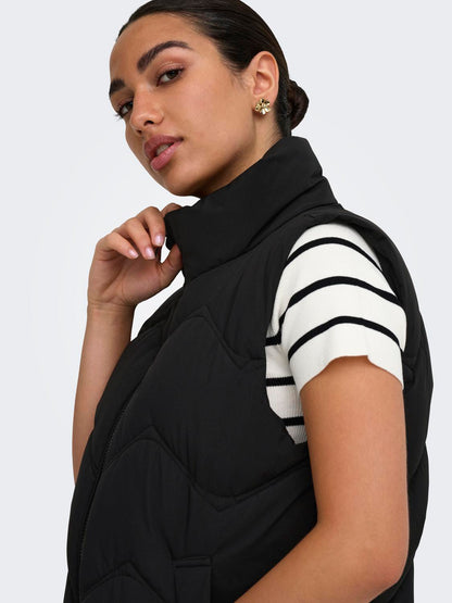 JDY - Power - Gilet - Sort