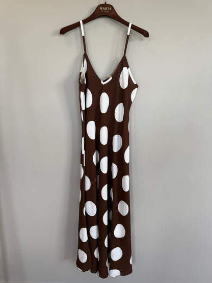 Marta Du Chateau - MdcMelina - Kjole - Moro/white dots