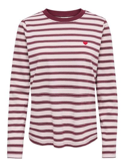 JDY - Pisa - T-shirt - Chalk Pink