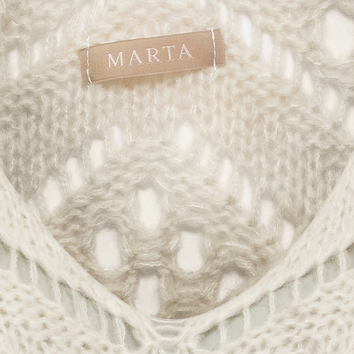 Marta Du Chateau - Nieve - Strik - Beige
