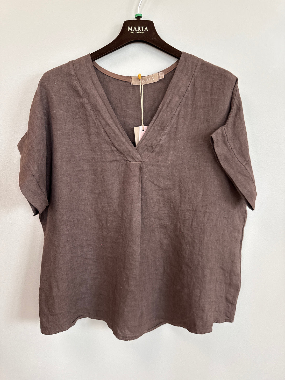 Marta Du Chateau - Bellissima - Bluse - Mocca