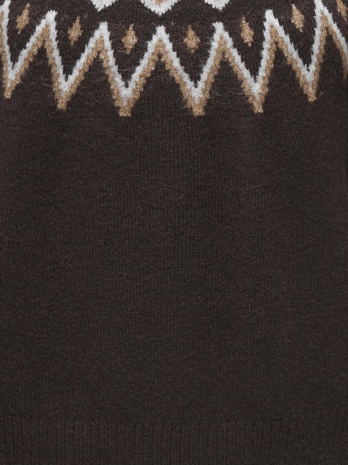 JDY - Junie - Pullover - Chokolade
