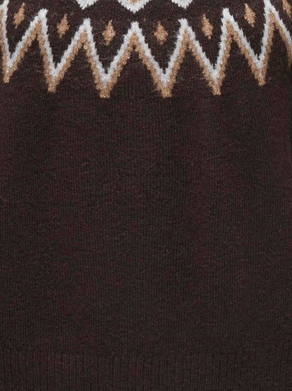 JDY - Junie - Pullover - Chokolade