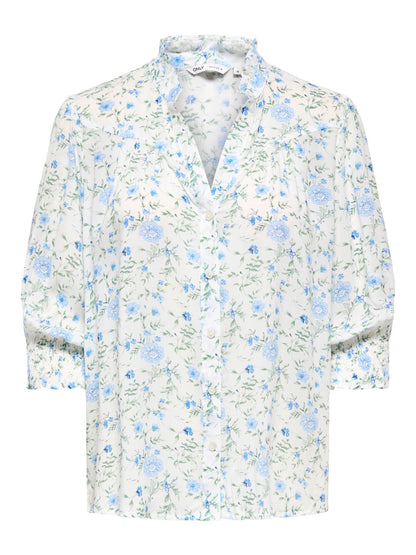 Only - Raya - Bluse - Cloud dancer