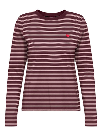 JDY - Pisa - T-shirt - Windsor Wine
