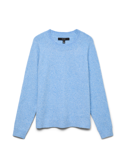 Vero Moda - Doffy Strik - Lyseblå