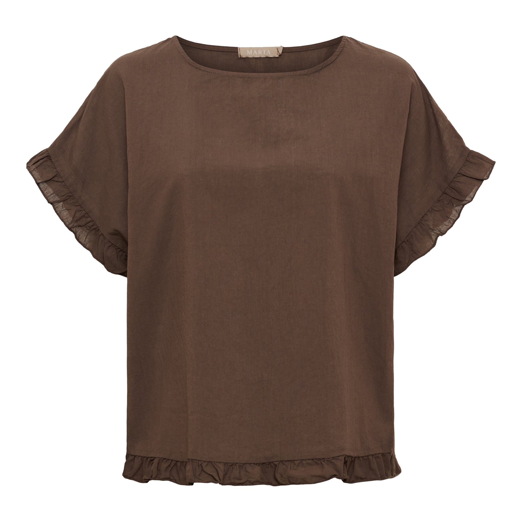 Marta Du Chateau - Kasimira - Top - Mocca