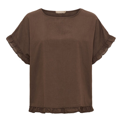 Marta Du Chateau - Kasimira - Top - Mocca