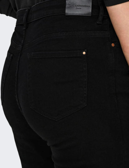 Only Carmakoma - Sui Slim - Jeans Sort