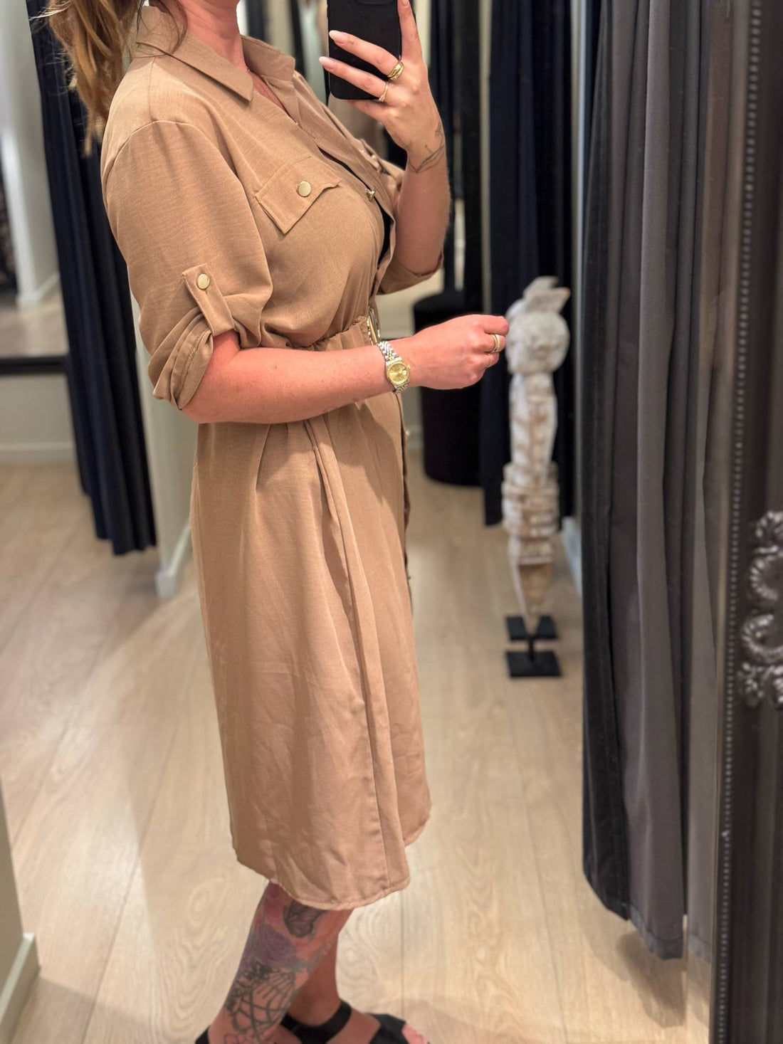 By Lagoni - Adele - Kjole Beige