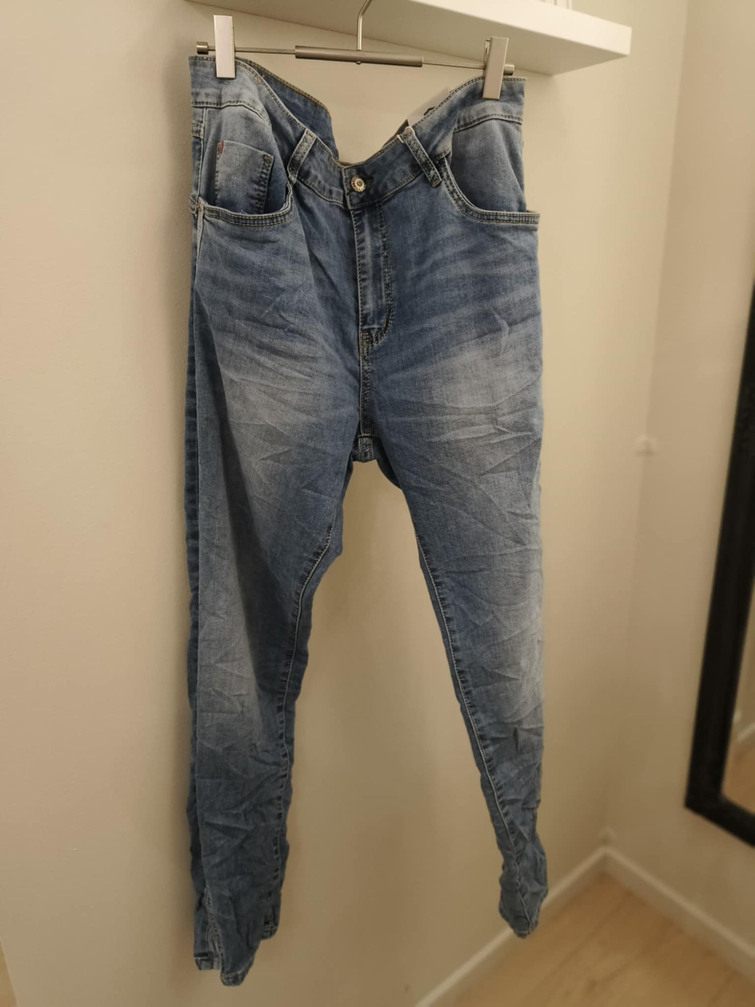 Karostar - Jeans  - Lys Denim Strib