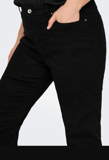 Only Carmakoma - Sui Slim - Jeans Sort