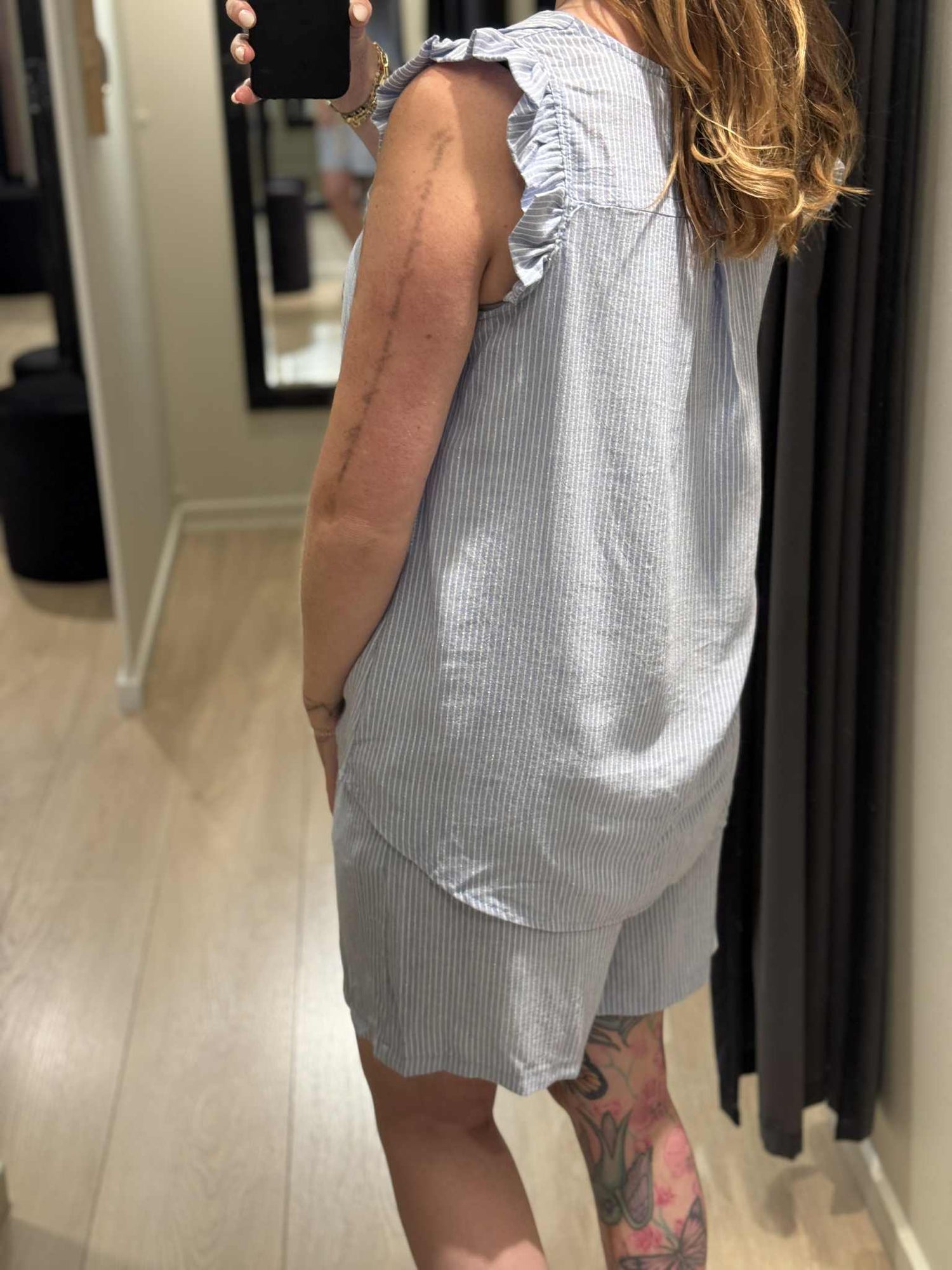 Marta - Delfina - Top Lyseblå