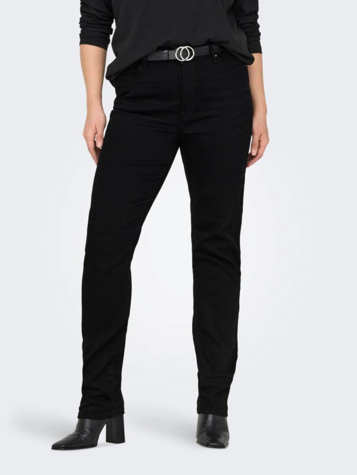 Only Carmakoma - Sui Slim - Jeans Sort