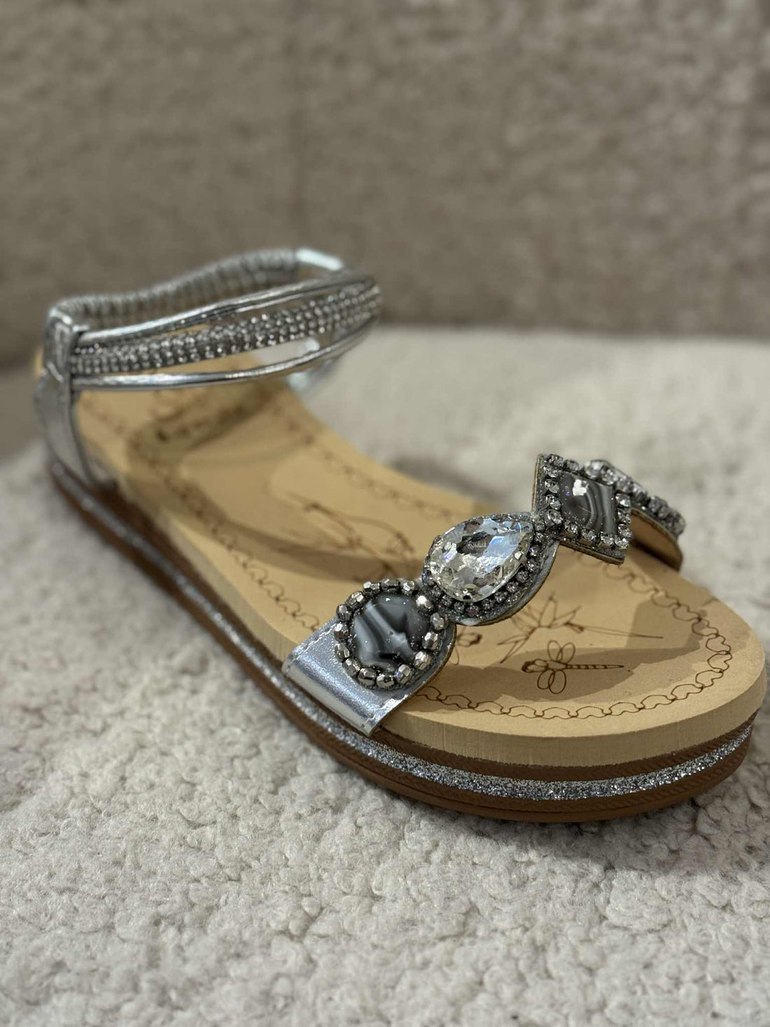 By Lagoni - Elisa - Sandal Sølv