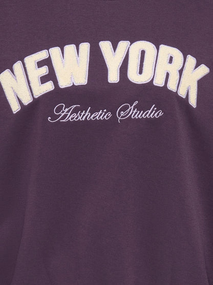 JDY - Mesa - Sweatshirt - Plum Perfect