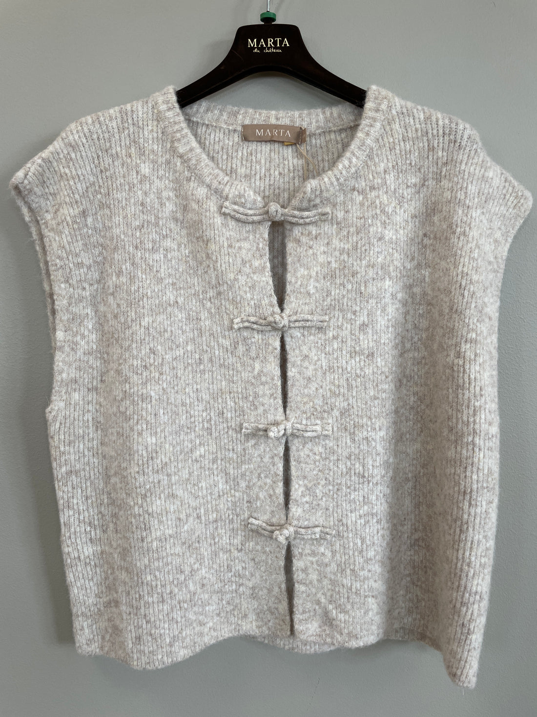 Marta Du Chateau - Celestia - Vest - Beige