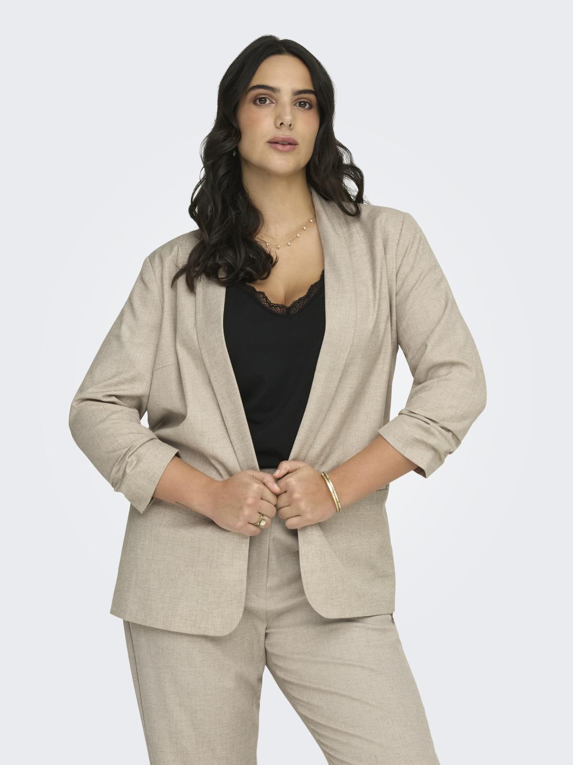 Only Carmakoma - Carelly - Blazer - White Pepper