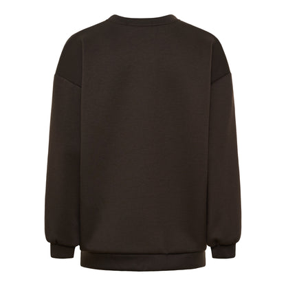 Marta Du Chateau - Nerina - Sweatshirt Chokoladebrun