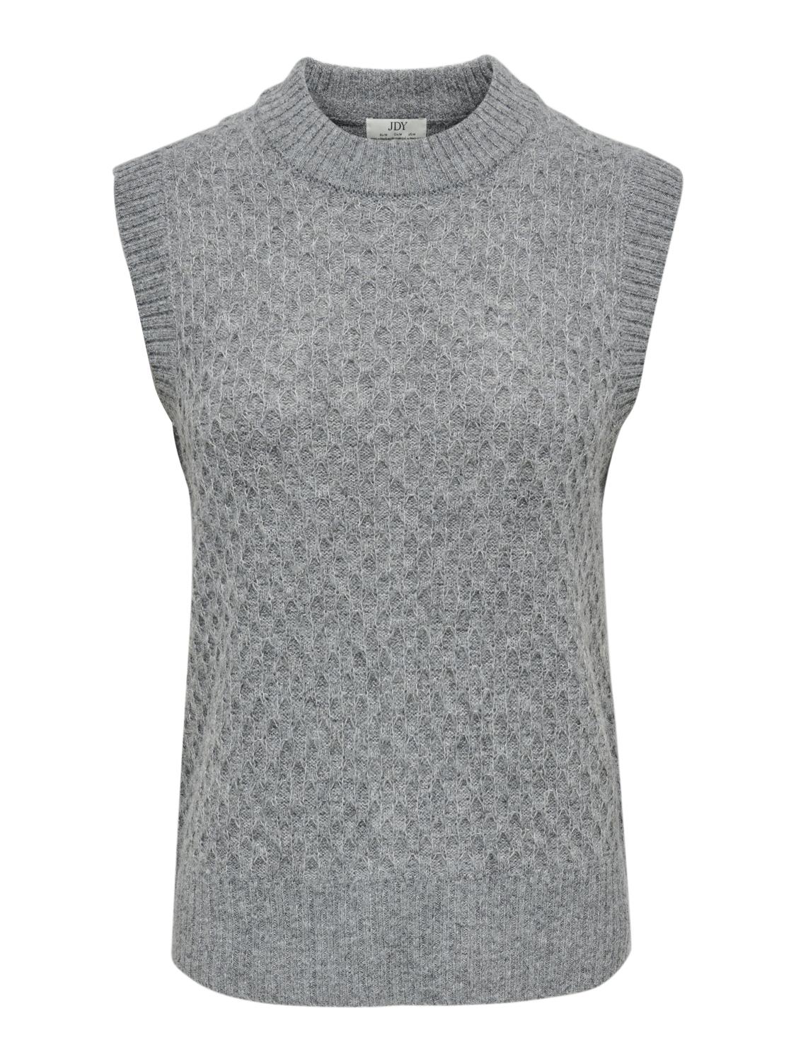 JDY - Bigum - Vest - Grå Melange