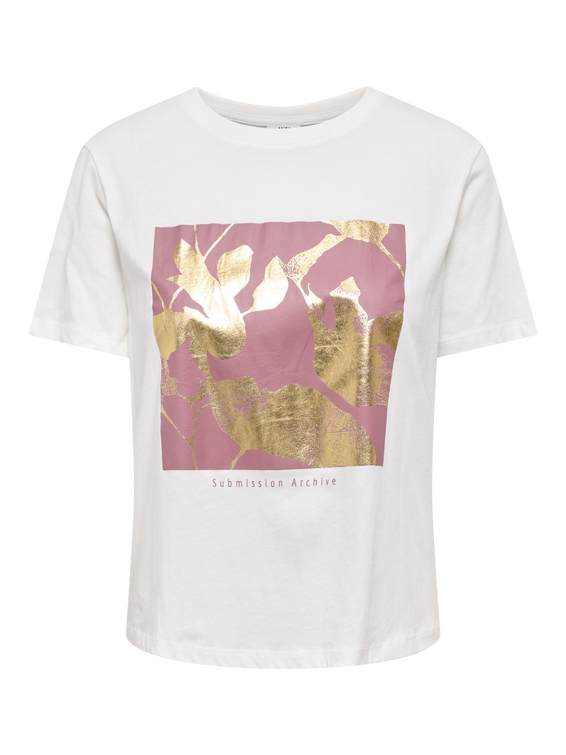 JDY - Lima - T-shirt - Cloud Dancer