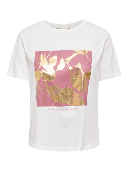 JDY - Lima - T-shirt - Cloud Dancer