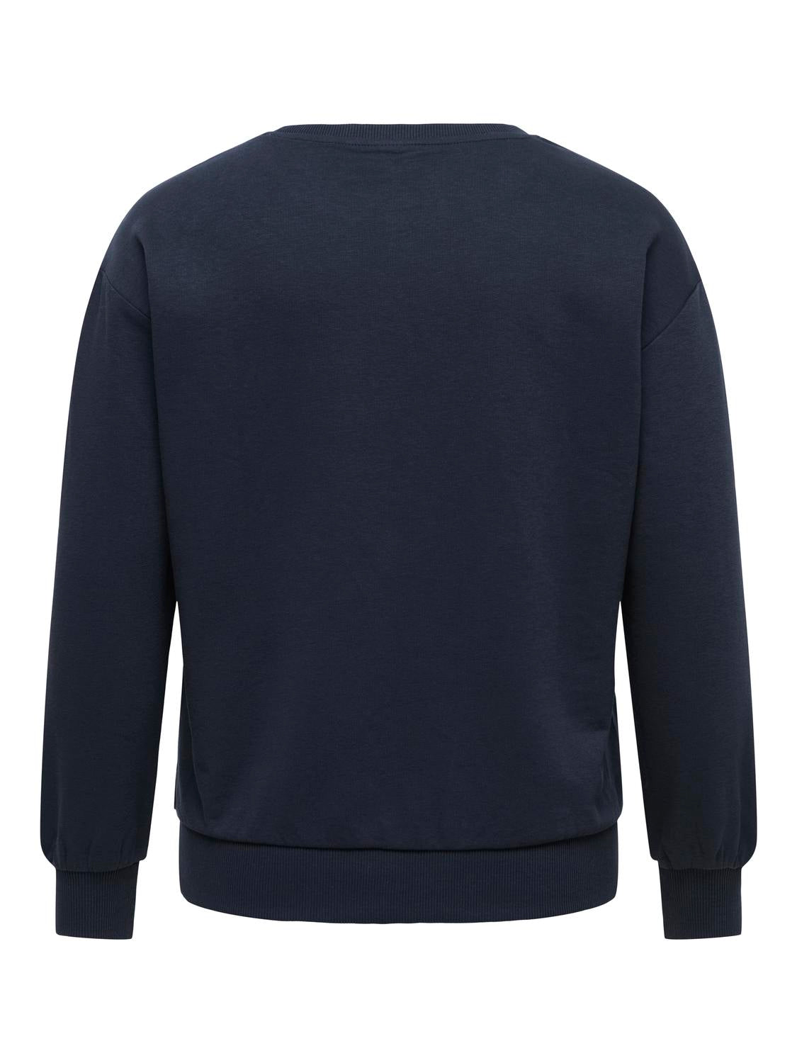 Only Carmakoma - Wesley - Sweatshirt Blå