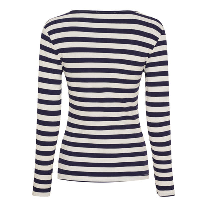 Marta Du Chateau - Begonia - T-Shirt - Navy