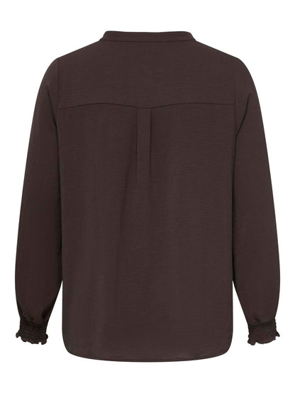 Only Carmakoma - Metta - Bluse Brun