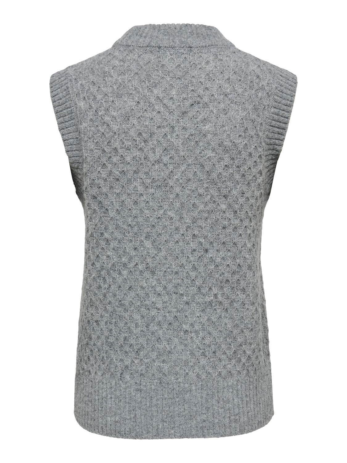 JDY - Bigum - Vest - Grå Melange
