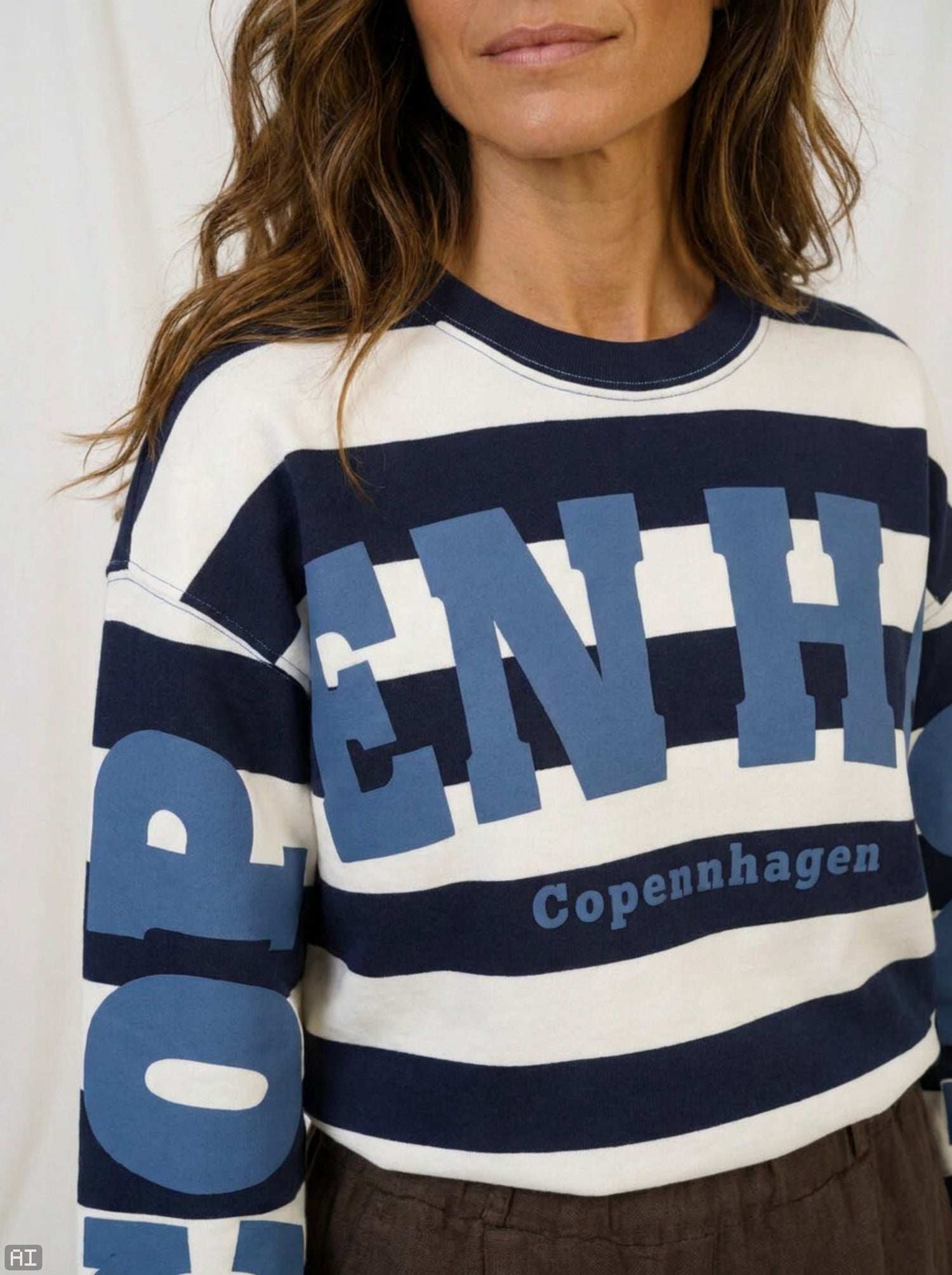 Marta Du Chateau - Nerina - Sweatshirt - Blå