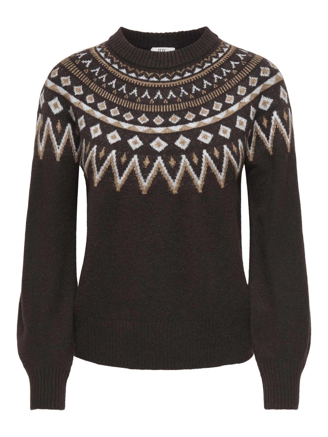 JDY - Junie - Pullover - Chokolade
