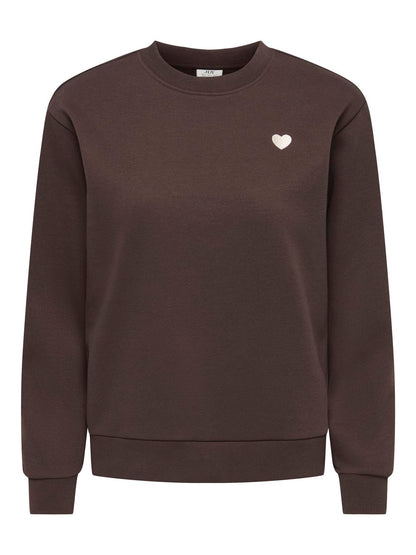 JDY - Paris - Sweatshirt - Brun
