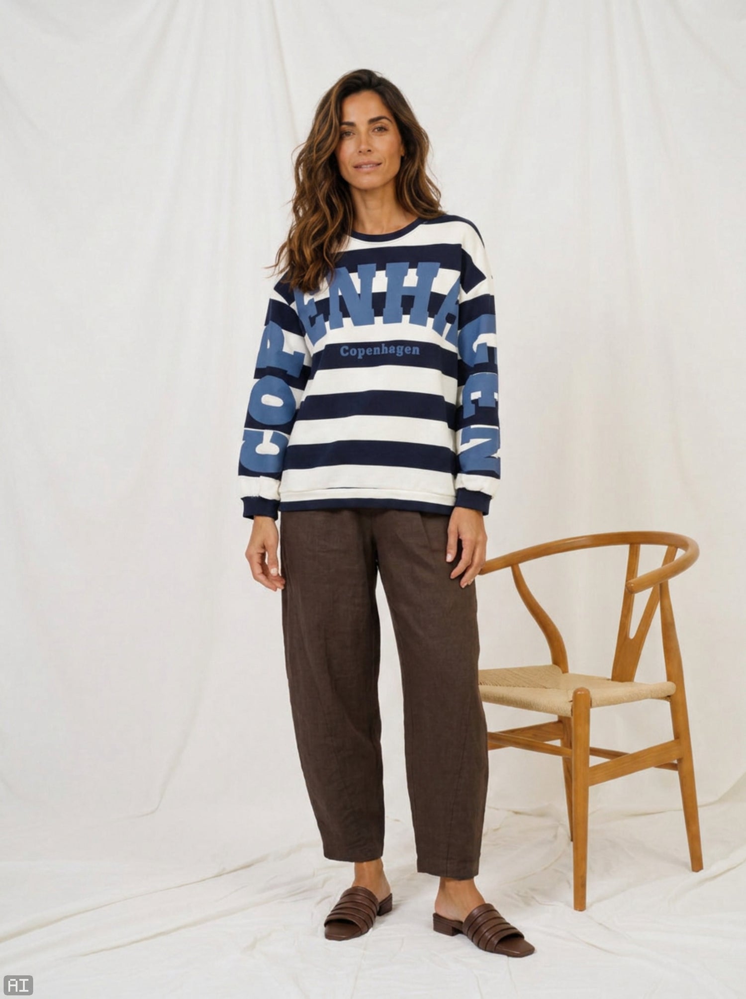 Marta Du Chateau - Nerina - Sweatshirt - Blå