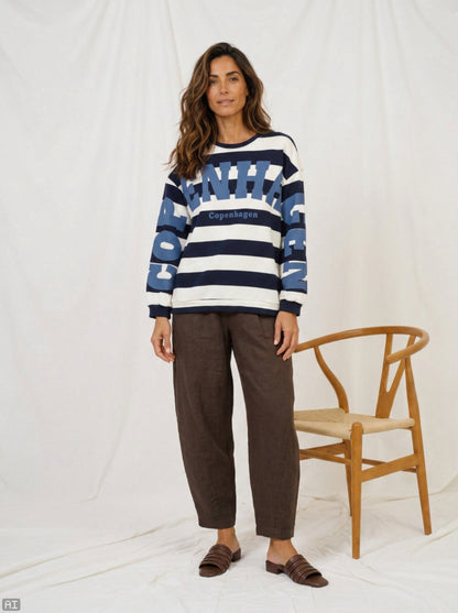 Marta Du Chateau - Nerina - Sweatshirt - Blå