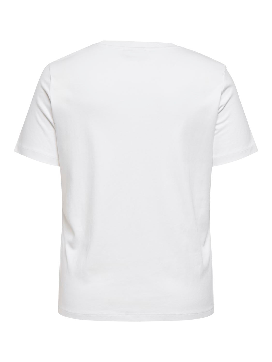 Only Carmakoma - Carjen - T-shirt - Hvid