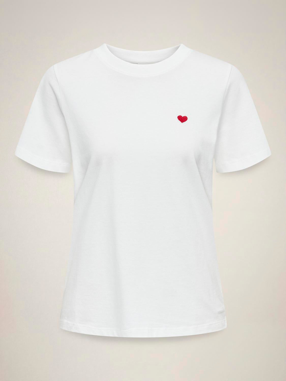 JDY - Pisa - T-shirt - Cloud Dancer