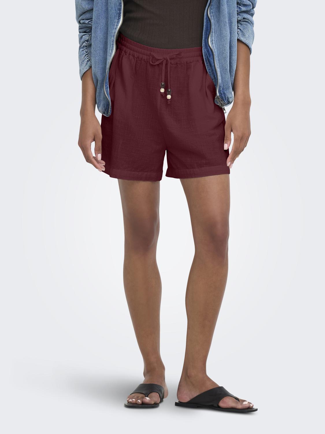 Only - Swar Thyra - Shorts - Vinrød
