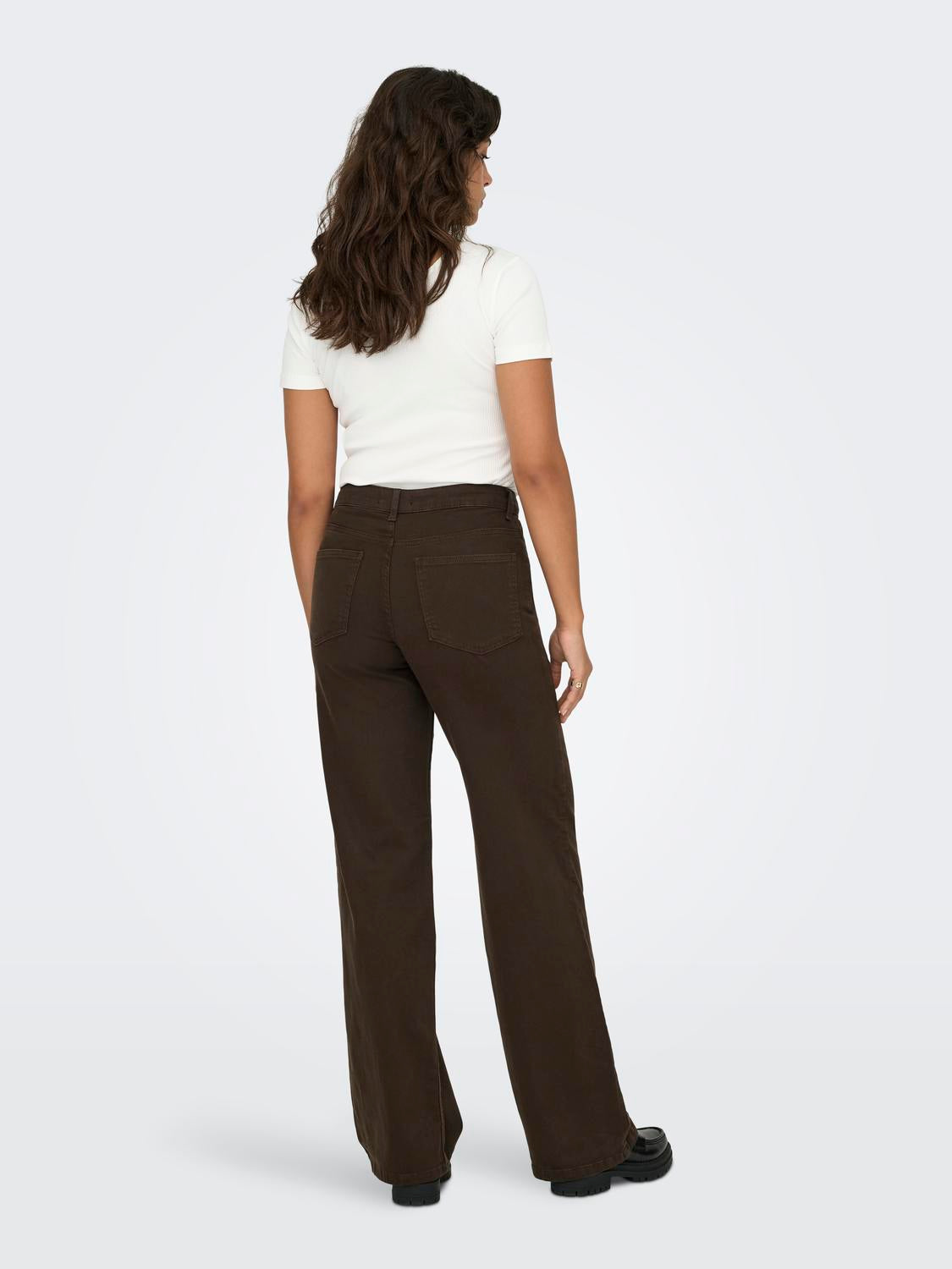 Only - Madison - Jeans - Mørkebrun Denim